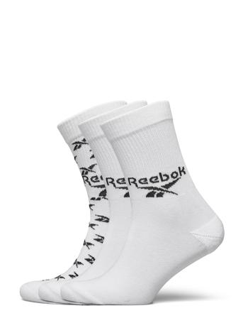 Cl Fo Crew Sock 3P White Reebok Classics