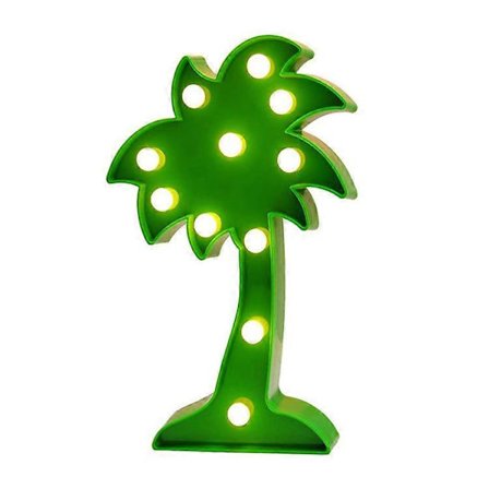 LED plastik model lampe dekorative kreative ornamenter natlys