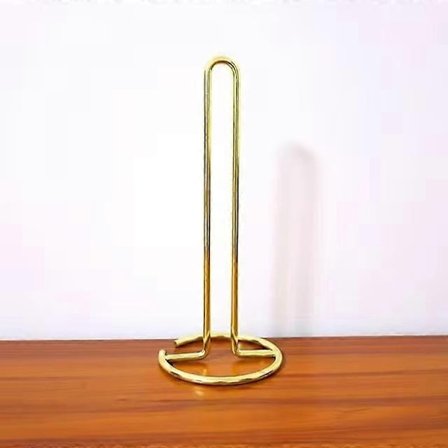 Rostfritt Stål Köksrullhållare Pappershanddukshållare Badrum Toalettpappershållare Matbord Vertikal Servetthållare Köksförvaringshylla-WELLNGS