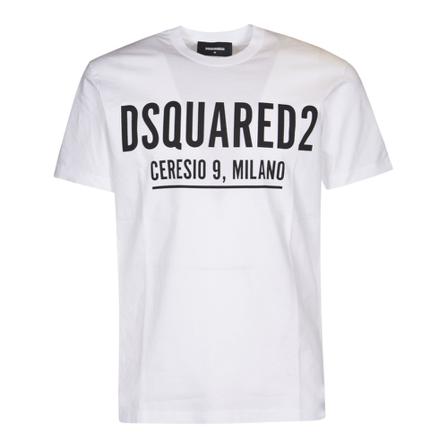Dsquared2 T-Shirts Hvid, Herre