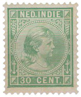 Hollandsk Ostindien - NVPH 28 - Ubrugt