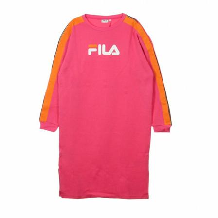 Fila - Klänningar - Rosa - Dam - Storlek: L, Dam, Storlek: L