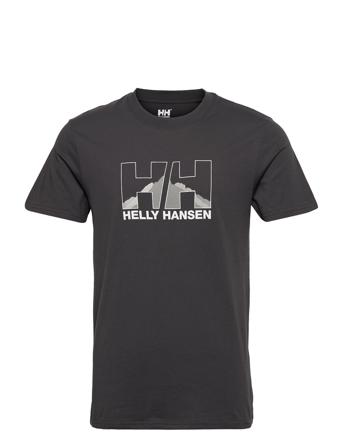 Nord Graphic T-Shirt T-shirt Sort Helly Hansen