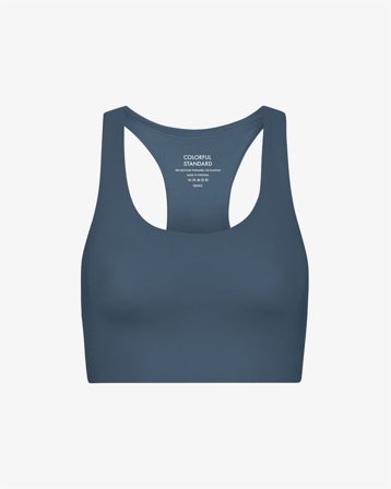 Active Cropped Bra - Petrol Blue - Female - S