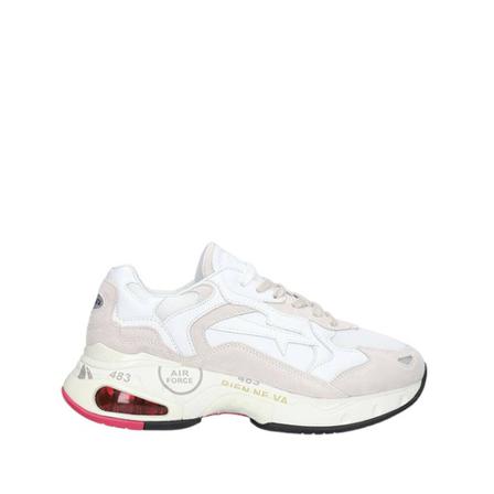 Premiata Sneakers Sharkyd 240 41 Sko Hvid, Dame, Størrelse: 39 EU