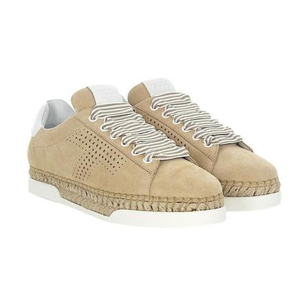 Tod's Sneakers , Beige , Dames , Maat: 36 EU