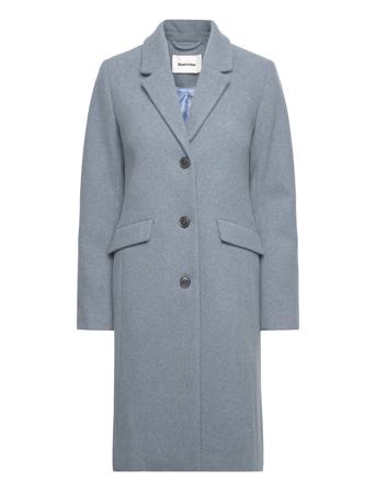 Pamela Coat Outerwear Coats Winter Coats Blue Modström