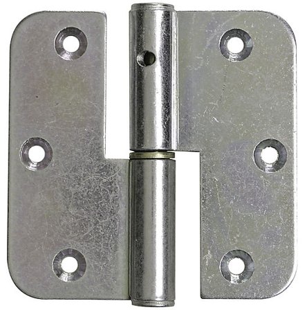 PN-BESLAG HENGSEL 1146 H GUL KROMATISERT 85X35MM