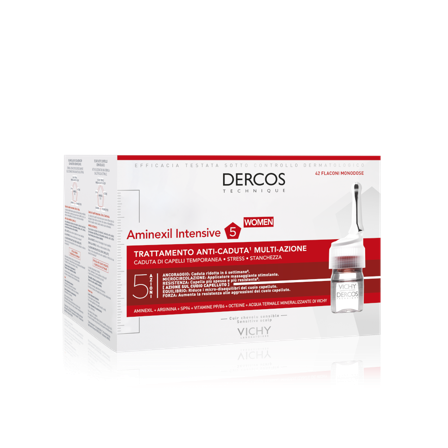 Vichy Dercos Aminexil trattamento anticaduta donna 42 fiale x 6