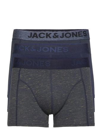 Jacjames Trunks 3 Pack Boxershorts Blå Jack & J S