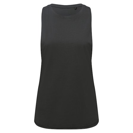 TriDri Dam/Kvinnor Ekologisk Tank Top 4XL Charcoal