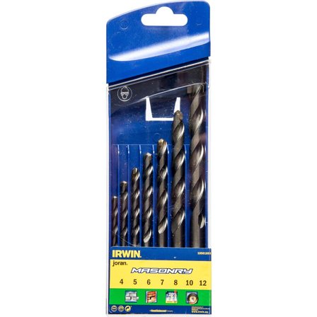 Irwin 10501893 Spiralborsæt 7 dele, Maskintilbehør & forbrugsvarer