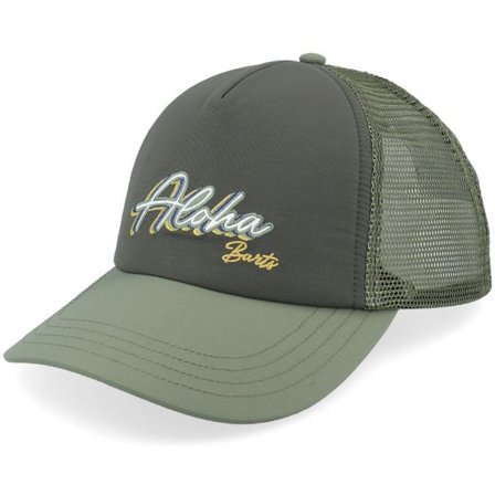 Barts - Grön trucker Keps - Uturoa Cap Army Trucker @ Hatstore