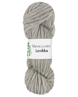 Garn Lovikka Helmenharmaa