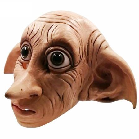 Cafele Cosplay Dobby Elfin Latex Maske Animal Style Halloween Skrekk Maske Karneval Kostume Full Face Rekvisitter