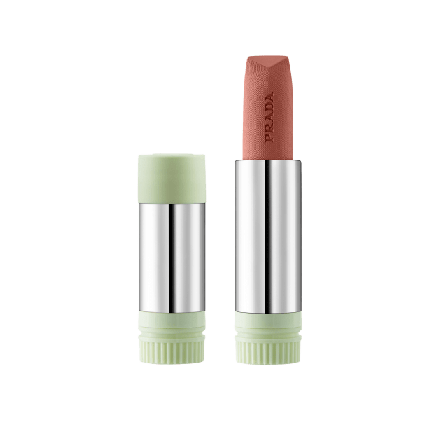 Prada Monochrome Soft Matte Nude Lipstick Refill Läppstift Dam Rosa 3,8 GRM