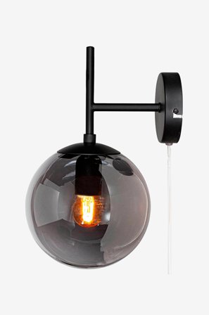 By Rydéns - Væglampe Boyle - Grå - Væglamper - Fra Homeroom