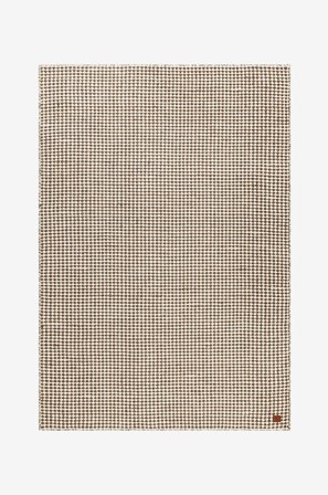 KM Home - Tæppe i uld Fjord - Beige - Uldtæpper - 160X230 - Fra Homeroom