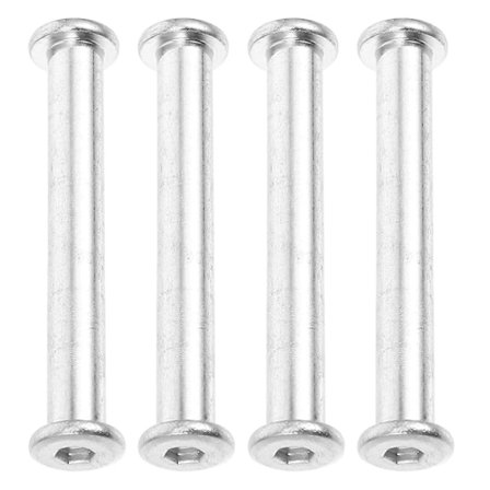 4 stk. udendørs parasol reservedele håndknop tilspændingsskrue fastspændingsknop skruer knop til parasolfod udskiftning (FMY)