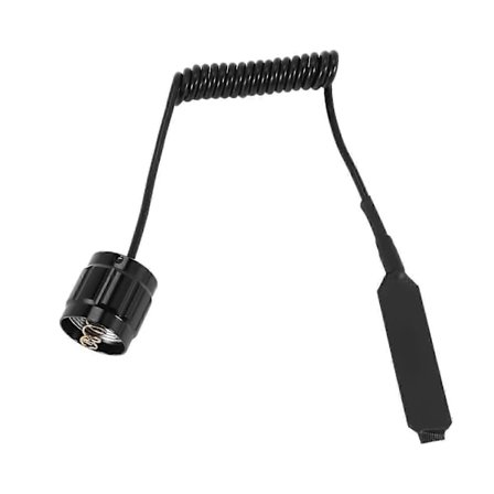 Kabelbryter Fjernbryter Trykknapp for 501B LED Hodelykt Lommelykt Lampe