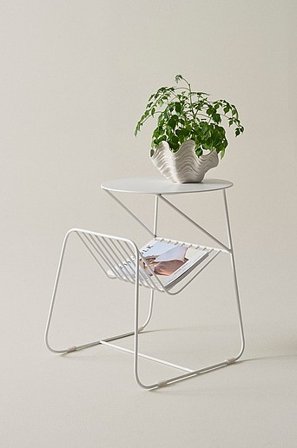 Jotex - Sidebord 56x59 Cm Mat hvid hvid - DALLY - Køb Sideborde & småborde hos Jotex