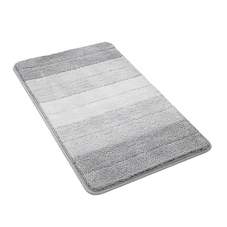 Sklisikker baderomsmatte - Hurtigtørkende mikrofiber dusjmatte F