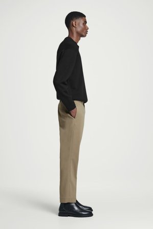 COS Men's Pantaloni Slim In Cotone in Beige