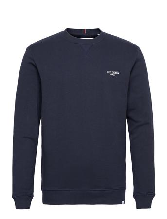 Toulon Sweatshirt Smu Sweatshirt Trøje Blå Les Deux