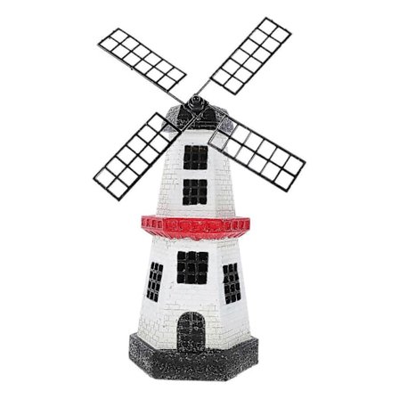 LED Solcellevindmølle Lys Utendørs Vanntett Vindmølle Solcellelys For Hage