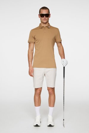 J.Lindeberg - Golf - Tour Tech Slim Fit Polo - Brown - Man - XL