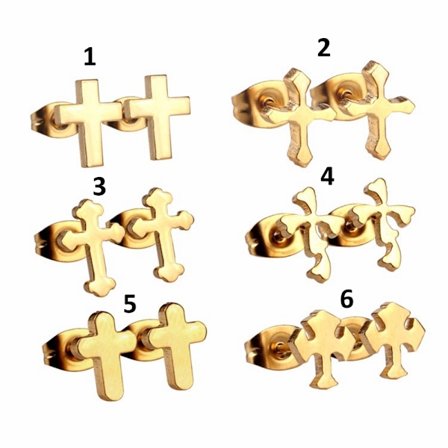 Rostfritt stål Örhängen