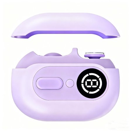 4-i-1 elektrisk negleklipper: Professionel neglepleje med slibning, polering & LED-lys