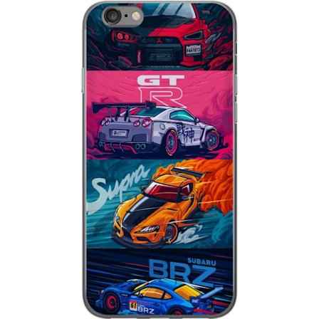 Kompatibelt Mobilskal till Apple Apple iPhone 6 Subaru Racing