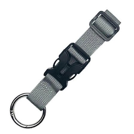 Kraftige bagageremme til jakker og tasker, håndbagagerem med greb - Grå