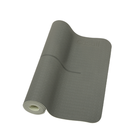 Casall Sports Prod Yoga Mat Position 4mm, Light Sand/Clay Brown