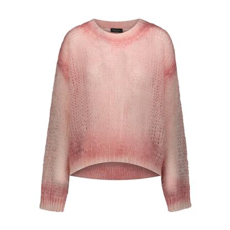 Roberto Collina, Round-neck Knitwear Roze, Dames, Maat:M