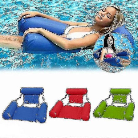 Puhallettava uima-allas kelluva tuoli uima-allasistuin rantatuoli vesipatja kesä V A