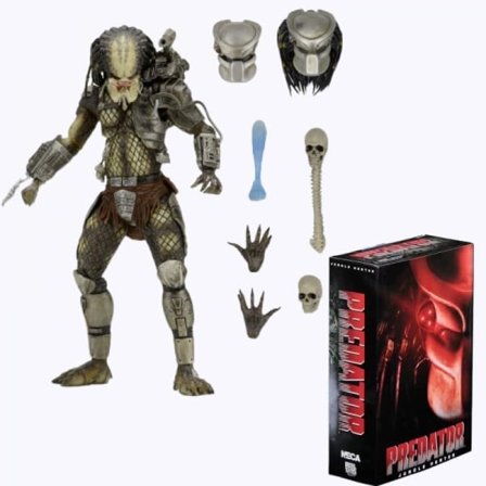Predator Jungle Hunter Ultimate 7 " 1:12 Action Figur - Deluxe Samlerobjekt