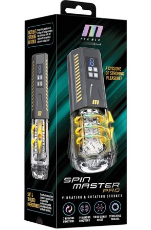 Kjøp Spinmaster Pro Rotating Stroker - Masturbator | God pris