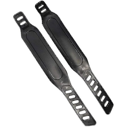 Træningscykel Pedalstropper, Heavy Duty Justerbar Længde Universal Pedalstropper