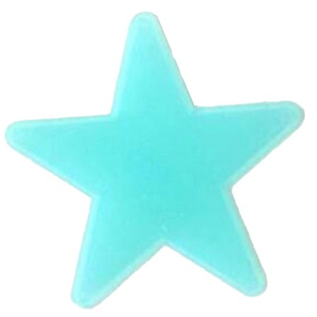 100 st Glow In The Dark Luminous Stars Färgglada väggdekaler Återvinning DIY Väggdekor för barn Flickor 3*3 cm