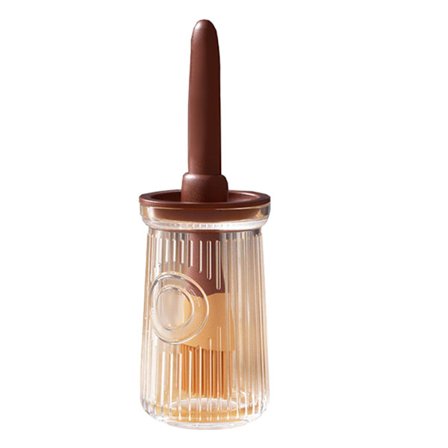 Oljeborste Högtemperaturbeständig livsmedelskvalitet silikonbakelse Tråcklingsborste med röd flaska