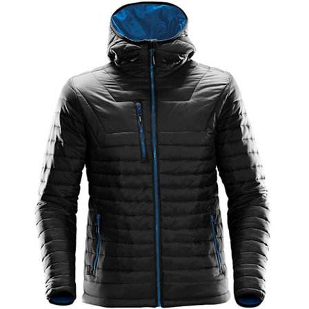 Stormtech Mens Gravity Thermal Padded Jacket XL Svart/Marin Blå