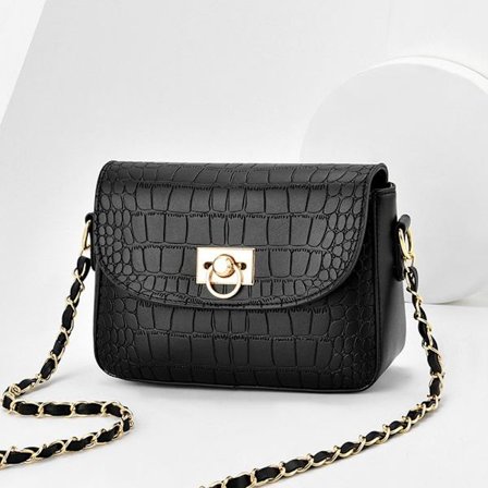 Axelväskor Messenger-väska SVART