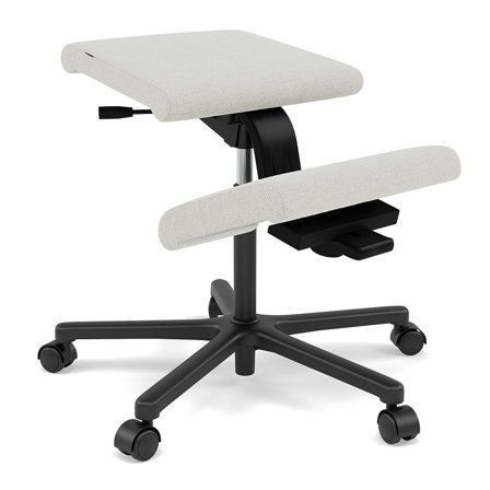 Varier Furniture Wing - Grey Wool - Black base