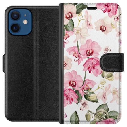 Apple iPhone 12 Lommeboketui Blomster