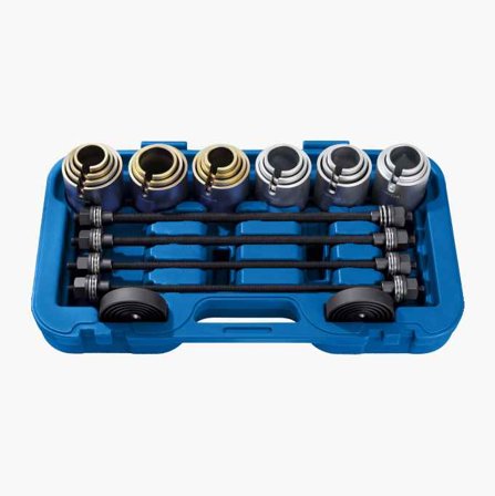 Universalsats för demontering/montering av bussningar och lager 26 delar