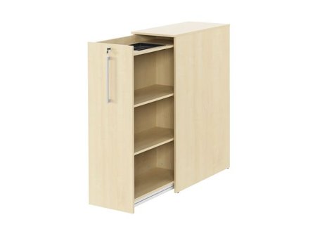 DENORD DESIGN 3xA4 sidoskåp vänster björk - Lyreco - Kontorsmöbler och inredning - Skåp och hyllor - Förvaringsskåp