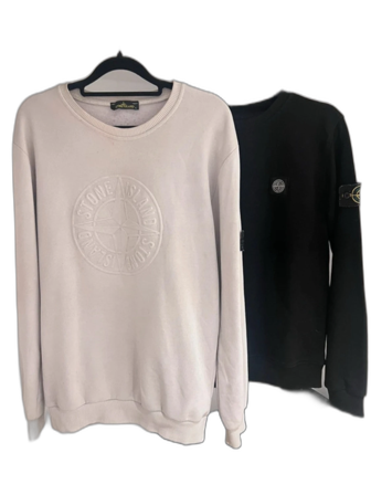 Två stone island tröjor