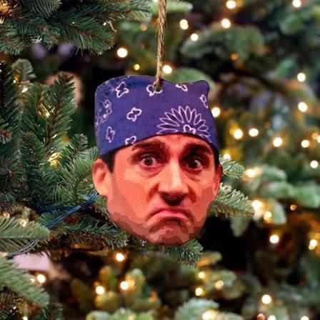 Barry Santa Xmas Gift Meme Julgranshänge Hängande Dekorationer